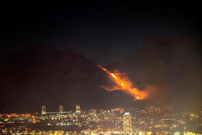 Fire on Cape Town's Table Mountain under control, smouldering | iNFOnews.ca Fire on Cape Town's Table Mountain under control, smouldering | iNFOnews.ca