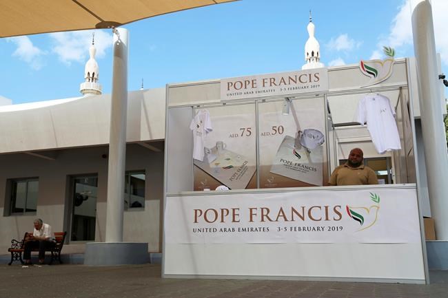 Diverse, international flock awaits Pope Francis' UAE trip | iNFOnews.ca CP1958547060