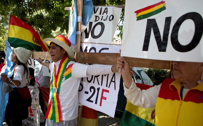 Electoral court accepts Bolivian president's re-election bid | iNFOnews.ca