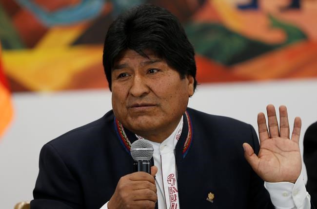 Protests, uncertainty over possible Morales win in Bolivia | iNFOnews.ca