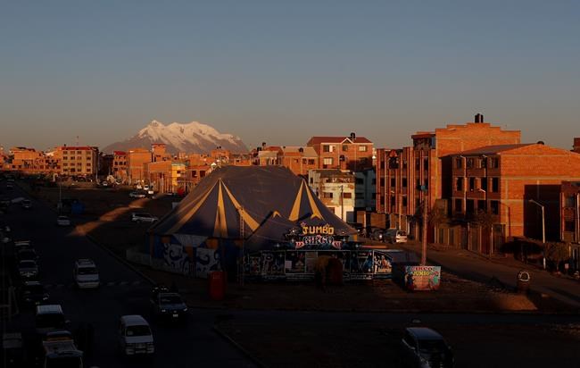 AP Photos: Virus puts a stop to the big top in Bolivia | iNFOnews.ca