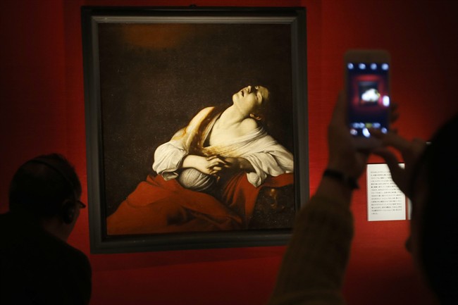 Long-lost Caravaggio painting makes public debut in Tokyo | iNFOnews.ca CP36569406