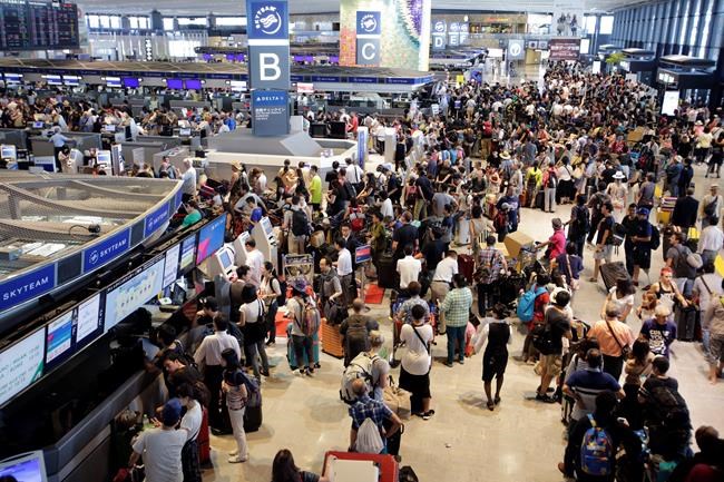 Delta shutdown strands 1,000-plus at Narita airport in Japan | iNFOnews.ca