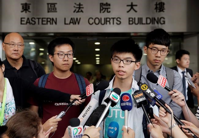 Hong Kong teen activist acquitted over 2014 China protest | iNFOnews.ca Hong Kong teen activist acquitted over 2014 China protest | iNFOnews.ca