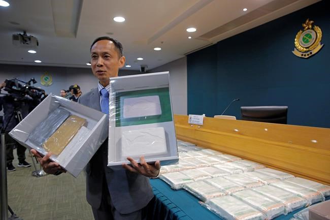 Hong Kong customs seizes $13 million worth cocaine haul | iNFOnews.ca