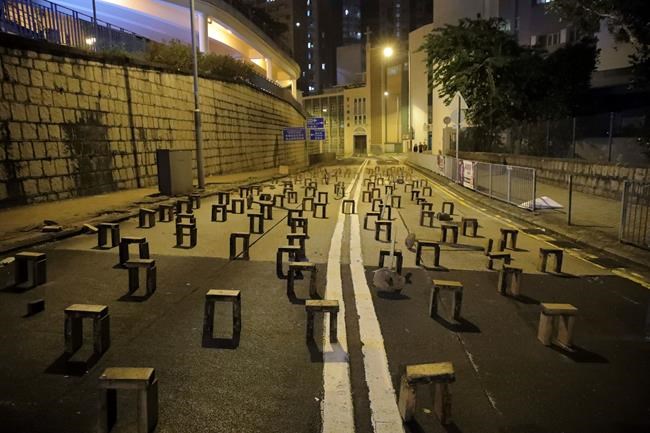 Hong Kong police say protesters out of control, deny curfew | iNFOnews.ca