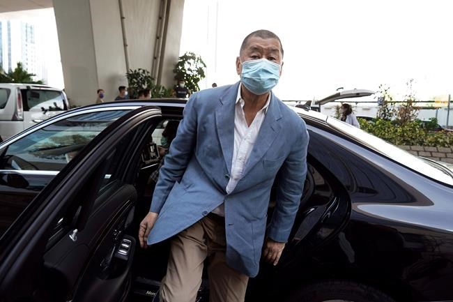 Hong Kong media tycoon Jimmy Lai denied bail on fraud charge | iNFOnews.ca