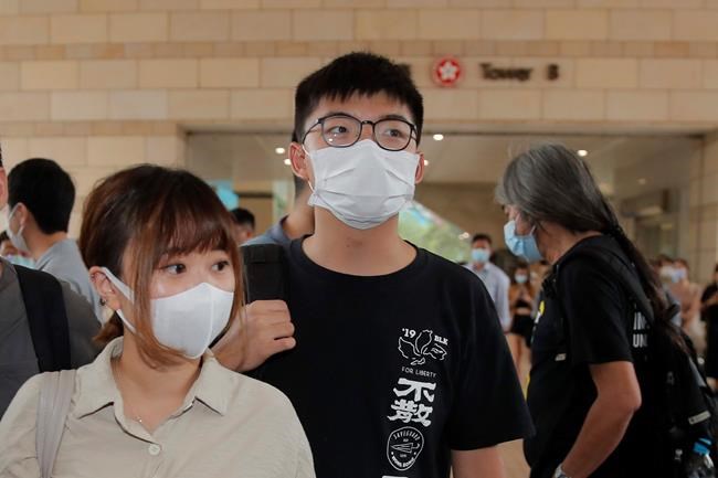 Hong Kong activist Wong arrested over unauthorized assembly | iNFOnews.ca