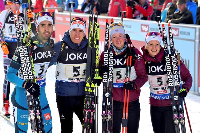 Canadians finish 13th in biathlon world championship mixed relay competition | iNFOnews.ca Canadians finish 13th in biathlon world championship mixed relay competition | iNFOnews.ca