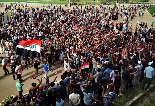 The Latest: Iraqis announce disbanding of Green Zone protest | iNFOnews.ca The Latest: Iraqis announce disbanding of Green Zone protest | iNFOnews.ca