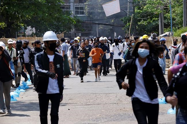 2 journalists detained as Myanmar junta clamps down on press | iNFOnews.ca CP49640553