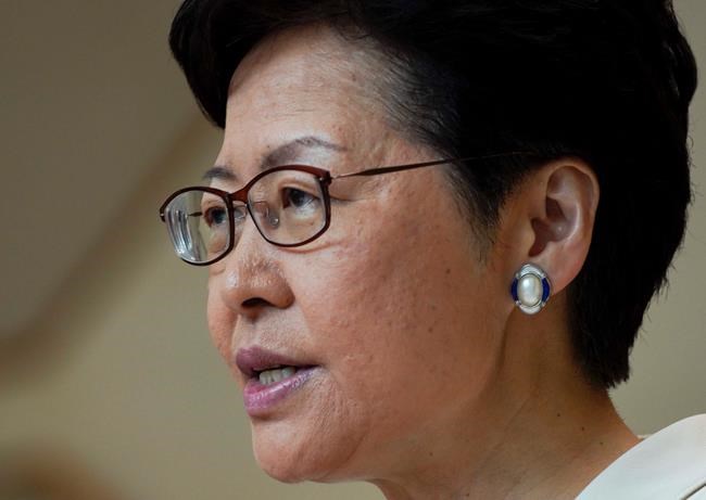 Lam says PR firms declined to help restore Hong Kong's image | iNFOnews.ca CP713752943