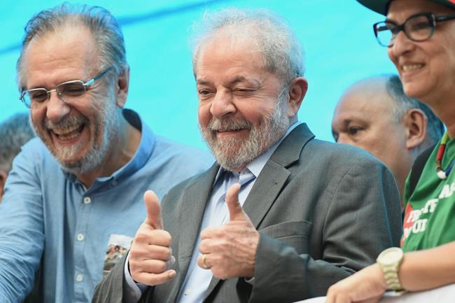 Brazil's ex-president says he's 'ready' for jail in new book | iNFOnews.ca