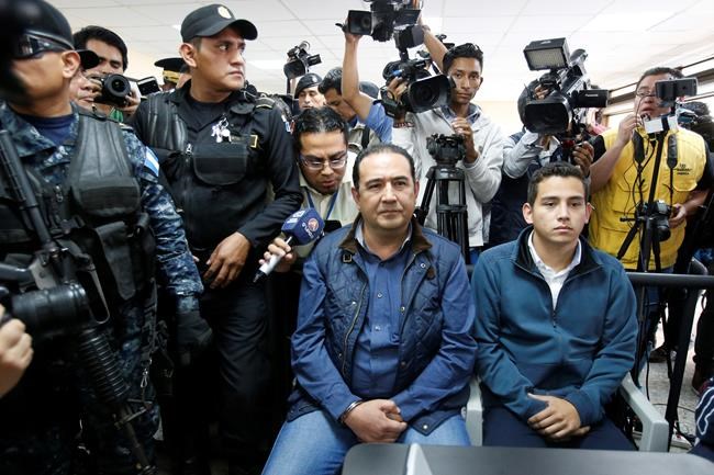 Son, brother of Guatemalan president to stand trial on fraud | iNFOnews.ca
