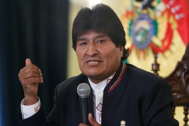 Some allies of Bolivia's leader cool to him seeking new term | iNFOnews.ca