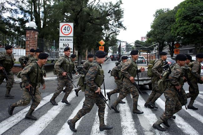 Guatemala president to pull army out of law enforcement | iNFOnews.ca