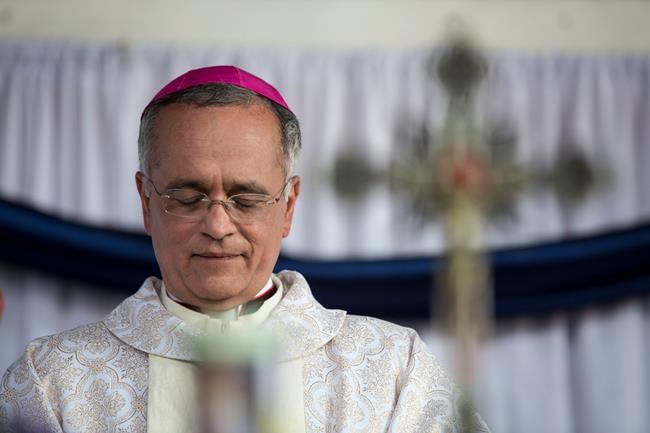 Pope calls Nicaragua bishop critical of government to Rome | iNFOnews.ca CP1860563141
