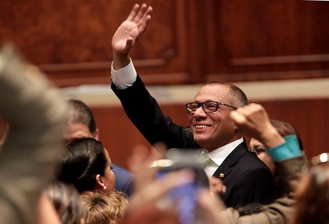 Ecuador president strips VP of powers over bribe allegations | iNFOnews.ca