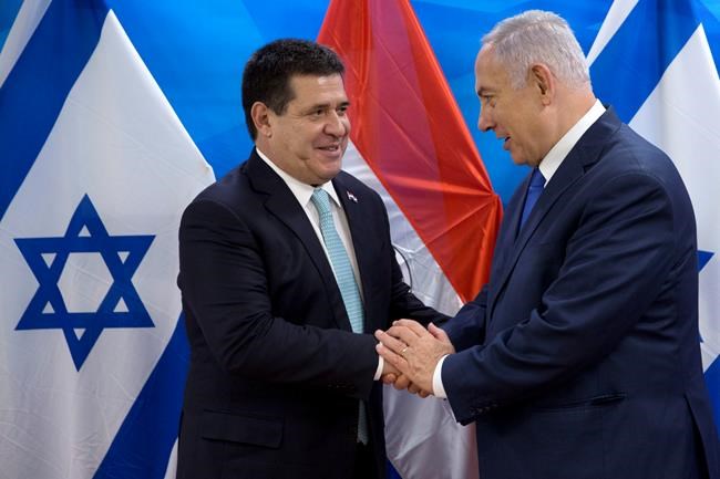 Paraguay president calls Israel's embassy move 'exaggerated' | iNFOnews.ca