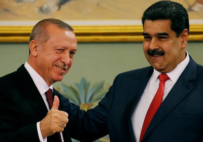 Tension with Washington helps fuel Turkey-Venezuela alliance | iNFOnews.ca