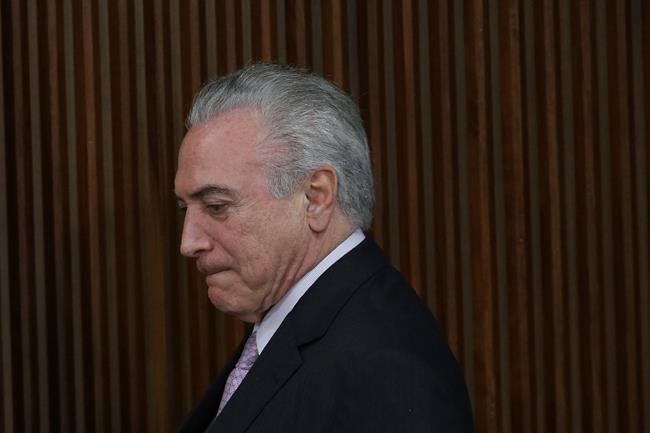 Brazil's Temer to travel with judge who could oust him | iNFOnews.ca Brazil's Temer to travel with judge who could oust him | iNFOnews.ca