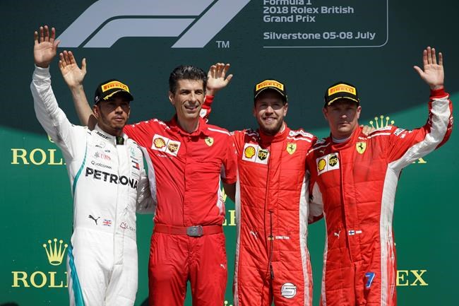 Vettel puts neck on the line to beat Hamilton in British GP | iNFOnews.ca