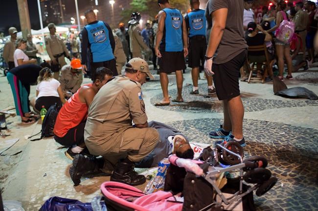 Baby dies, 17 injured after car hits crowd on Rio boardwalk | iNFOnews.ca