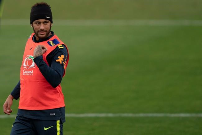 Lawyers say 'aggression' was initial charge against Neymar | iNFOnews.ca CP716592277