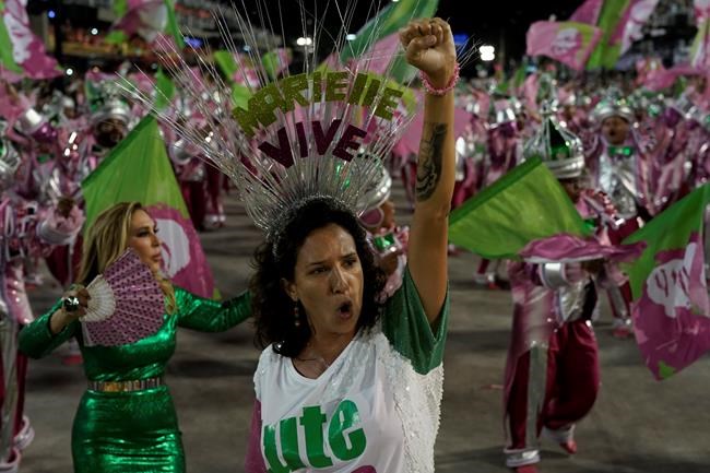 Slain black councilwoman remembered during Brazil Carnival | iNFOnews.ca Slain black councilwoman remembered during Brazil Carnival | iNFOnews.ca