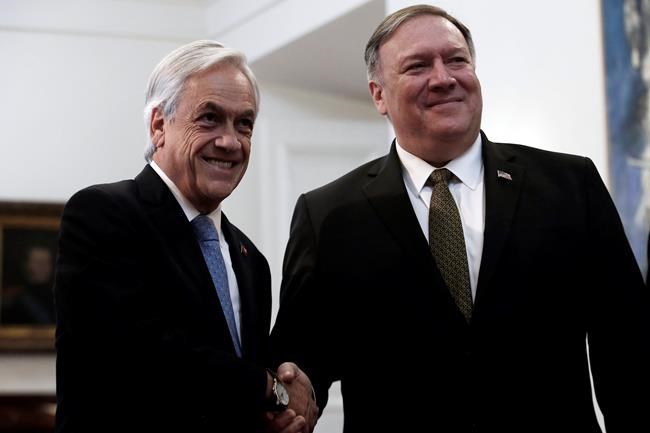 Pompeo: China financing of Maduro prolongs Venezuela crisis | iNFOnews.ca CP237792448