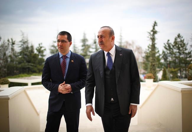 Turkey pledges continued support to Venezuela's Maduro | iNFOnews.ca CP1793874639
