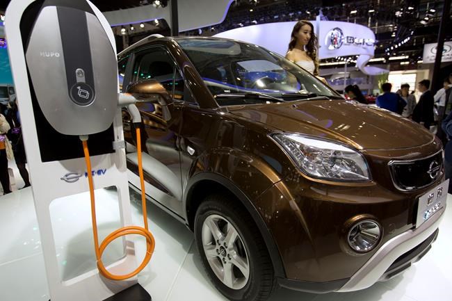 China sets target for electric car quota but delays rollout | iNFOnews.ca CP1899643910
