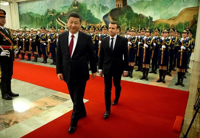 China, France promise co-operation on climate, security | iNFOnews.ca