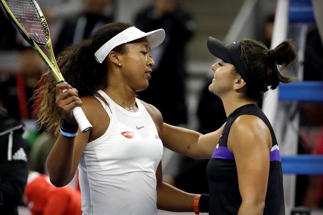 Canadian Bianca Andreescu's win streak comes to an end with loss to Osaka | iNFOnews.ca