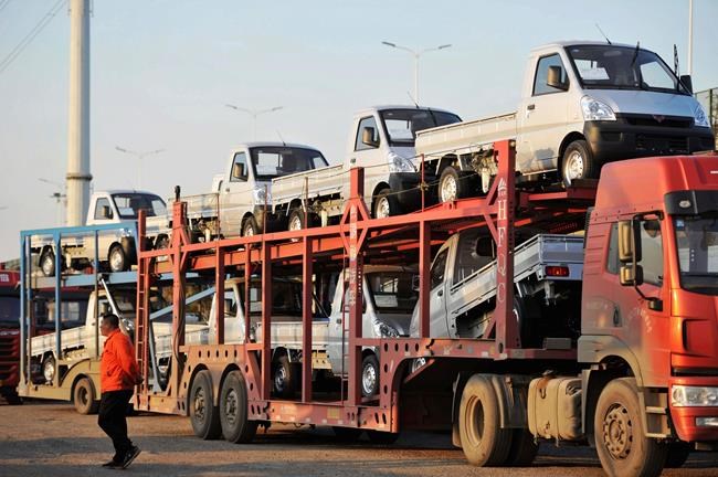 China auto sales fall in October, deepening slump | iNFOnews.ca CP2121281013