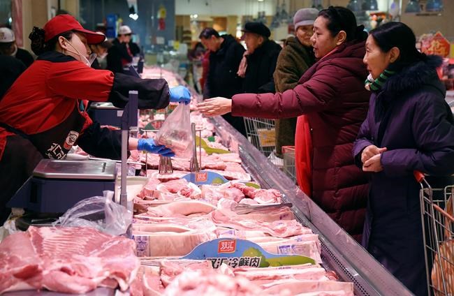 Soaring pork prices keep China's inflation at 7-year high | iNFOnews.ca
