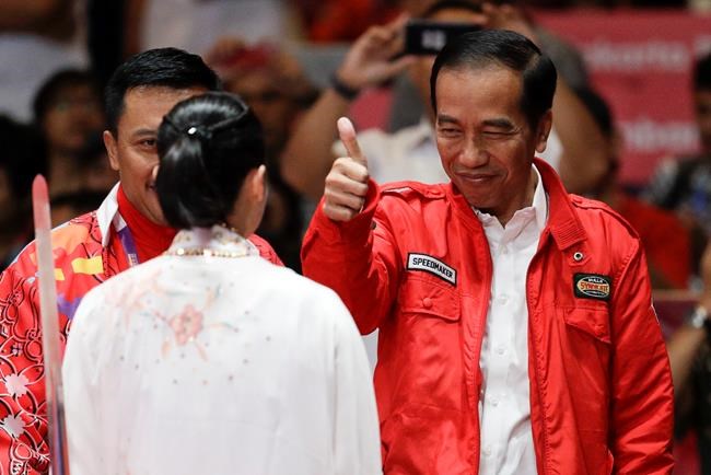 Asian Games stir Indonesia's pride, boost Jokowi's campaign | iNFOnews.ca