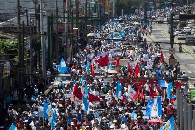 Guatemalan protesters demand Morales reverse on graft body | iNFOnews.ca