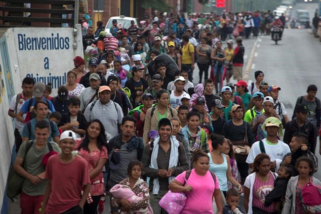 The Latest: Mexico says no special treatment for caravan | iNFOnews.ca