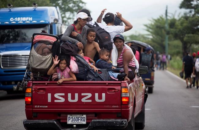 Migrants moving again in Guatemala, Trump targets Democrats | iNFOnews.ca