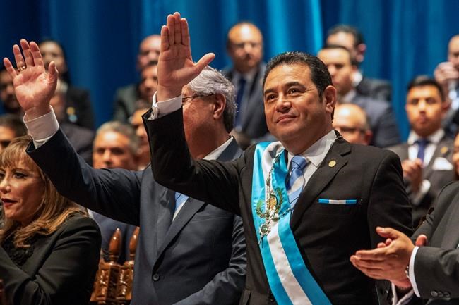 Guatemala swears in conservative Giammattei as president | iNFOnews.ca