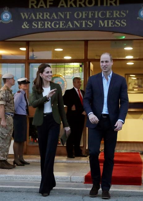 Prince William, wife Kate bring gifts to UK forces in Cyprus | iNFOnews.ca Prince William, wife Kate bring gifts to UK forces in Cyprus | iNFOnews.ca