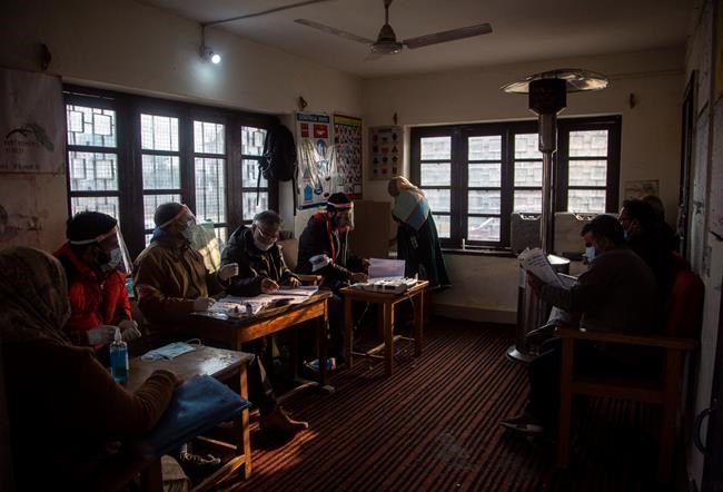 Kashmir people vote in local polls amid cold and security | iNFOnews.ca Kashmir people vote in local polls amid cold and security | iNFOnews.ca