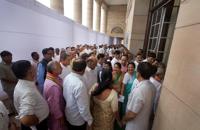 Indian lawmakers choose president, likely a Hindu BJP ally | iNFOnews.ca Indian lawmakers choose president, likely a Hindu BJP ally | iNFOnews.ca