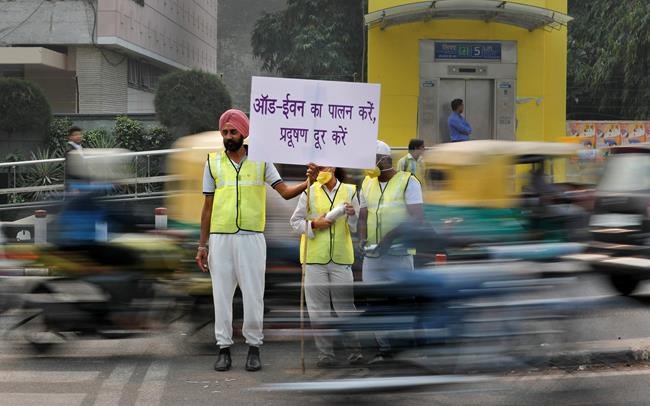 'This city is not livable': New Delhi people decry dirty air | iNFOnews.ca CP1862181227
