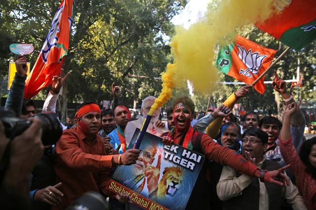India's ruling party loses seats but still wins in Gujarat | iNFOnews.ca