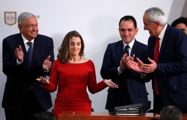 Freeland signs new NAFTA pact, urges Parliament to ratify as quickly as possible | iNFOnews.ca