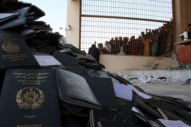 Stampede kills 11 Afghans seeking visas to leave country | iNFOnews.ca