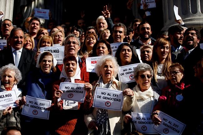 Argentines unite against law helping human rights abusers | iNFOnews.ca
