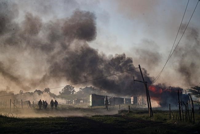 Argentine police evict protesters occupying contested land | iNFOnews.ca Argentine police evict protesters occupying contested land | iNFOnews.ca